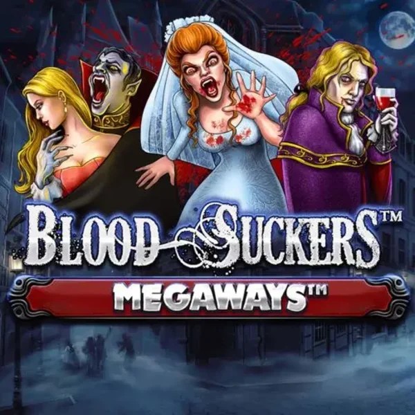 Slots logo of Blood Suckers Megaways from Red Tiger Gaming at National Casino